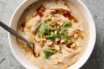 Slow Cooker Chicken Jook (Rice Porridge)