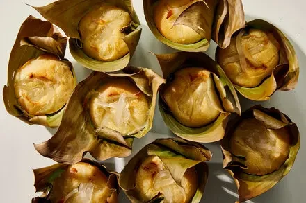 Mini Bibingka (Filipino Coconut Mini Cakes)