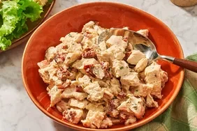 Step-by-Step Instructions for Creamy Herb Chicken & Bacon Salad