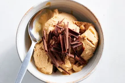 Easy Vegan Peanut Butter-Maple Ice Cream
