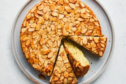 Pistachio-Cardamom Cake