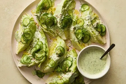 Feta-Ranch Wedge Salad