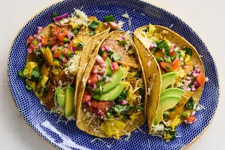 Migas Breakfast Tacos