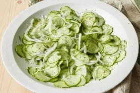 Crisp Refreshing Cucumber Salad