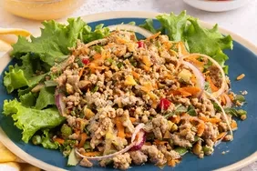 Spicy Thai Ground Meat Salad